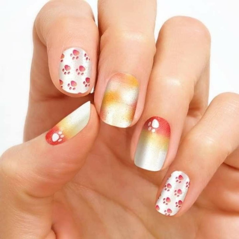 Paws For The Cause Color Street 100% Real Nail Polish Strips - Retired S…